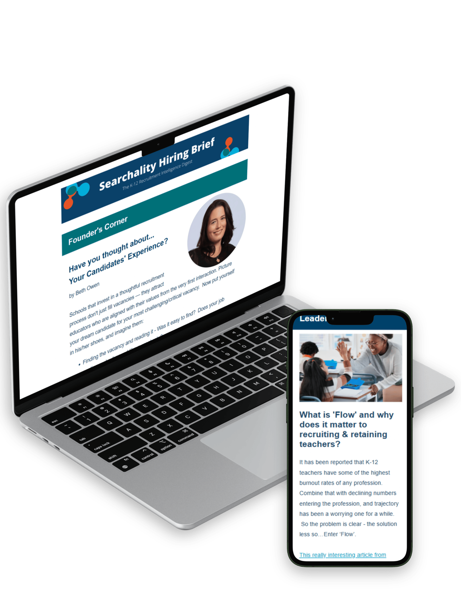 Searchality Newsletter Mockup v1